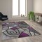 Flash Furniture Purple 6' x 9' Abstract Design Accent Area Rug ACD-RGTRZ860-69-PU-GG - alternate 1
